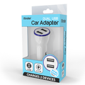 USB Dual Port Car Adapter