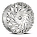 AZARA SIZE: 22 x 9.5 CB: 108 BP: 6×135/6×139.7 ET: 22 Nano Chrome