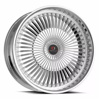 Cavallo CLV-41 22×9.5 6×135 6×139.7 +25 Cb 108 Nano Chrome